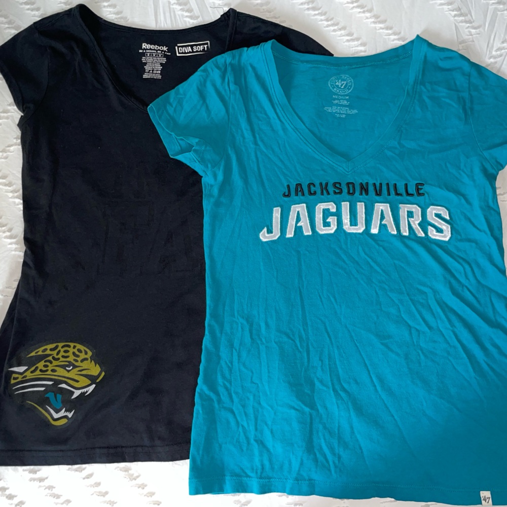 Women’s Jacksonville Jaguars Short Sleeved Shirt Bundle Size M